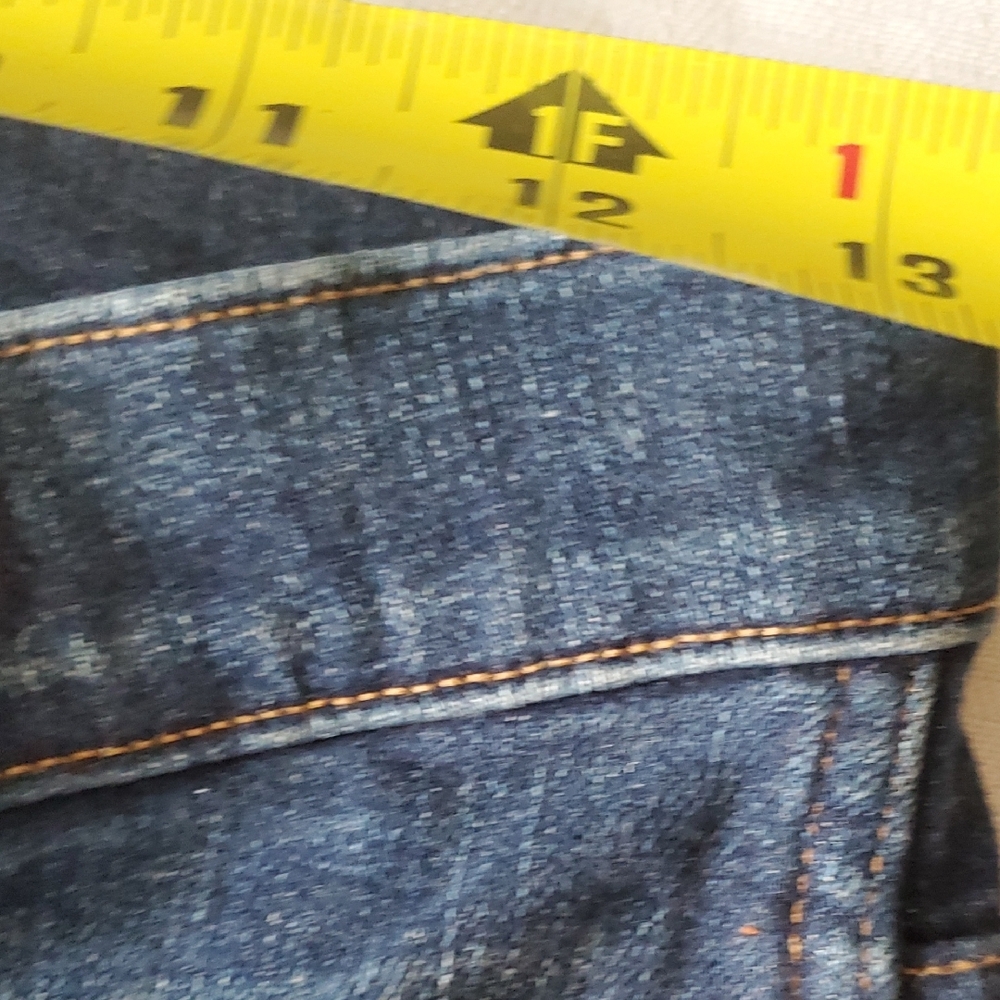 Madewell Slim  Classic Blue Straight Leg Jeans Size 26 - Picture 8 of 14